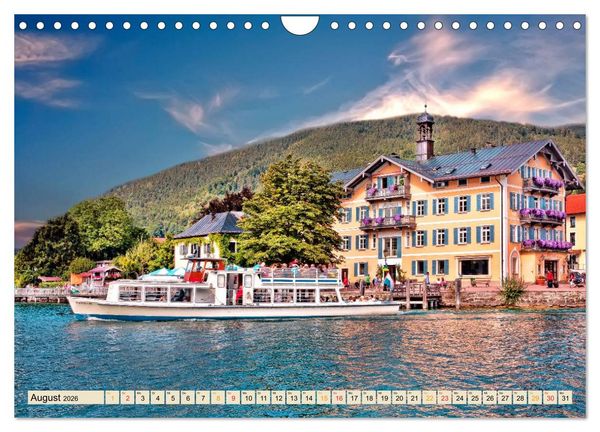 Produktbild: Deutsche Alpen, eine Reise von Lindau am Bodensee bis Berchtesgaden (Wandkalender 2026 DIN A4 quer), CALVENDO Monatskalender