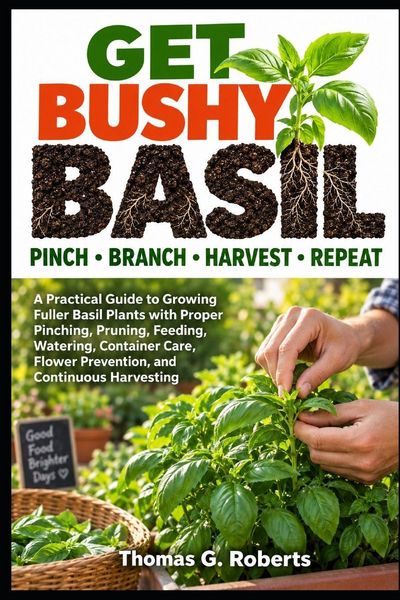 Produktbild: GET BUSHY BASIL PINCH &iquest; BRANCH &iquest; HARVEST &iquest; REPEAT