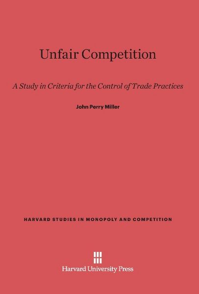 Produktbild: Unfair Competition
