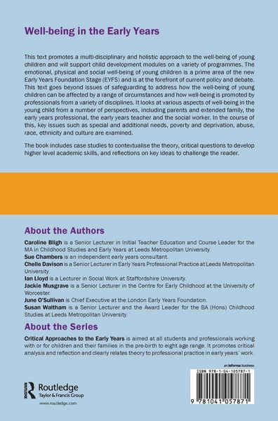 Produktbild: Well-being in the Early Years