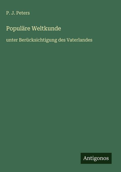 Produktbild: Popul&auml;re Weltkunde
