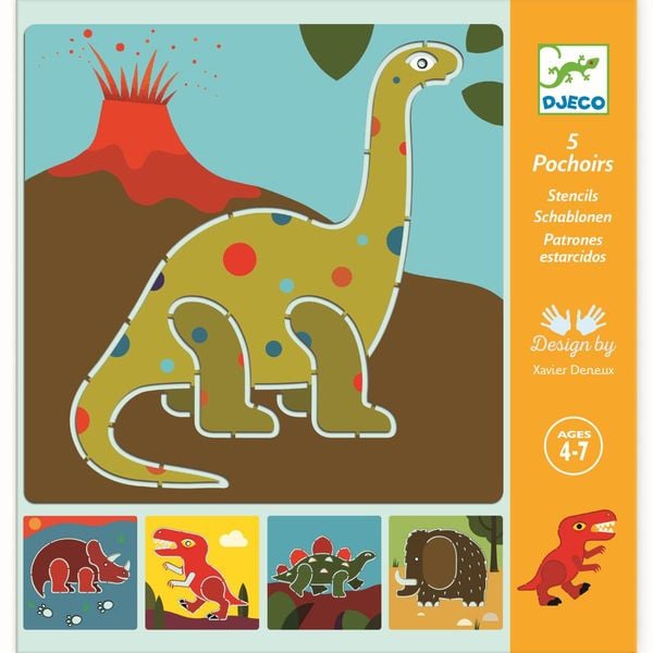 Produktbild: Schablone Dinosaurs
