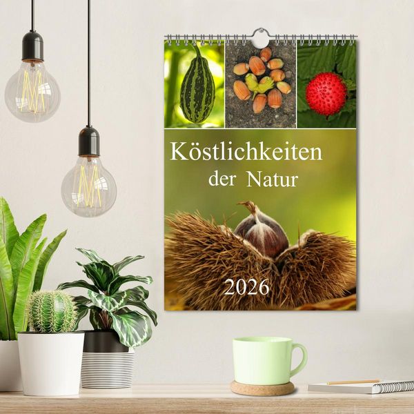 Produktbild: K&ouml;stlichkeiten der Natur 2026 (Wandkalender 2026 DIN A4 hoch), CALVENDO Monatskalender