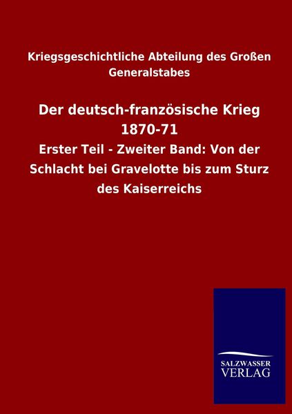 Produktbild: Der deutsch-franz&ouml;sische Krieg 1870-71
