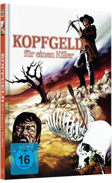 Produktbild: Kopfgeld f&uuml;r einen Killer - Mediabook - Cover B - Limited Edition (Blu-ray+DVD)
