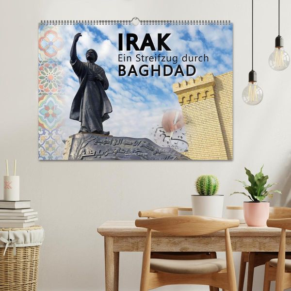 Produktbild: Irak Ein Streifzug durch Baghdad (Wandkalender 2026 DIN A2 quer), CALVENDO Monatskalender