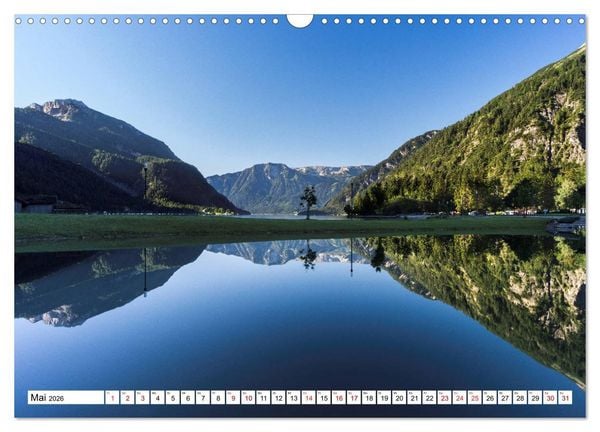 Produktbild: Alpen gespiegelt (Wandkalender 2026 DIN A3 quer), CALVENDO Monatskalender