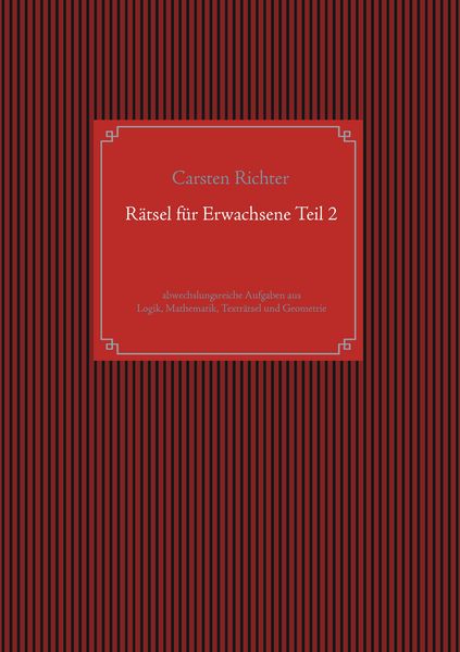 Produktbild: Rätsel für Erwachsene Teil 2