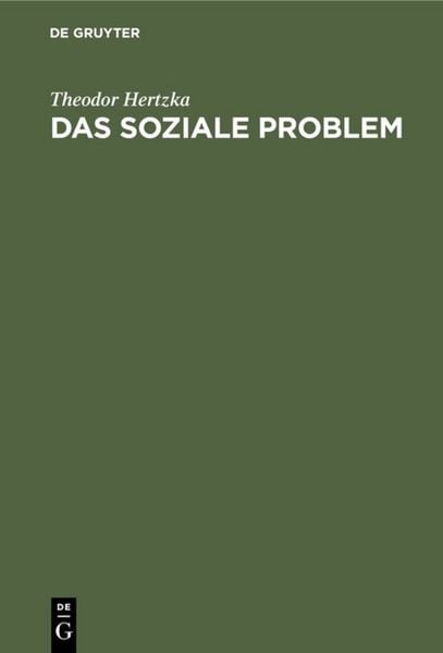 Produktbild: Das soziale Problem