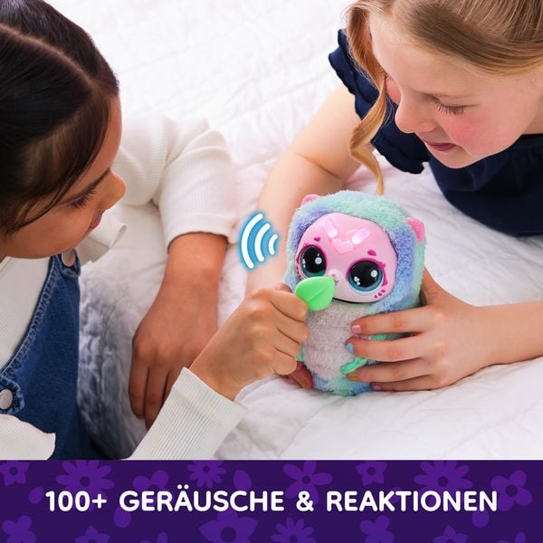 Produktbild: Bloomables von Hatchimals - Kittyfly, Interaktives Spielzeug mit &Uuml;berraschung, doppelter Verwandlung und &uuml;ber 100 Ger&auml;uschen und Reaktionen