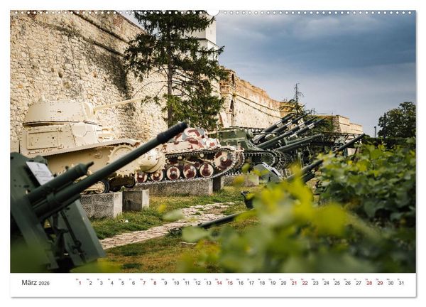 Produktbild: Serbien - Mosaikstein des Balkans (Wandkalender 2026 DIN A2 quer), CALVENDO Monatskalender