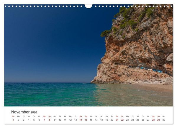 Produktbild: Wo die Wellen tanzen (Wandkalender 2026 DIN A3 quer), CALVENDO Monatskalender
