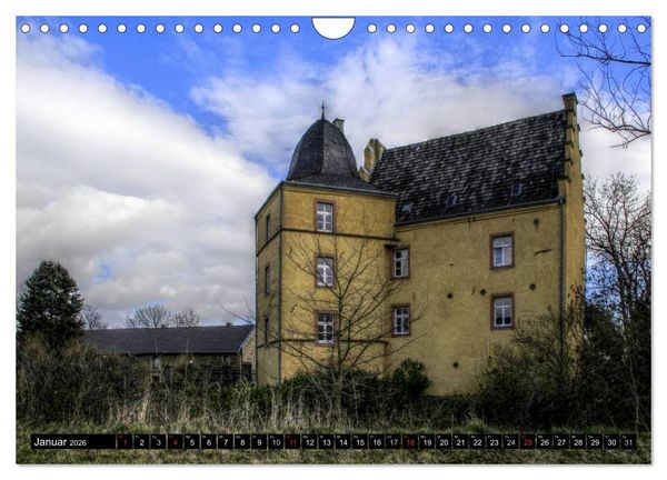 Produktbild: Burgen und Schl&ouml;sser der Eifel (Wandkalender 2026 DIN A4 quer), CALVENDO Monatskalender
