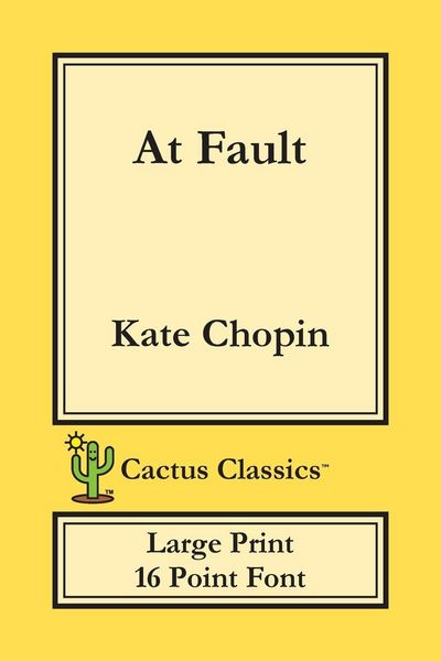 Produktbild: At Fault (Cactus Classics Large Print)