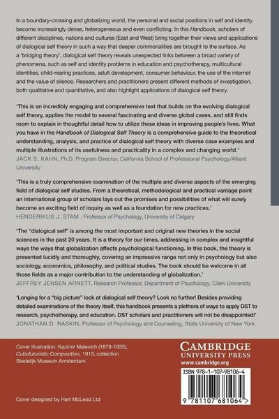 Produktbild: Handbook of Dialogical Self Theory