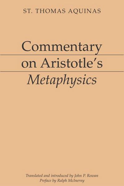 Produktbild: Commentary on Aristotle's Metaphysics