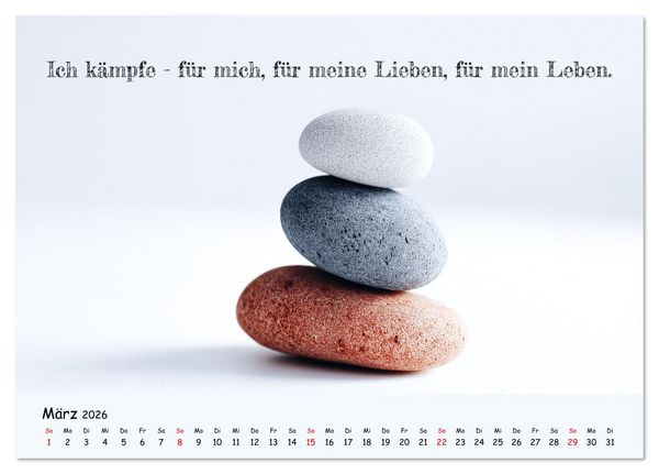 Produktbild: Krebs ist ein Vollidiot - Kalender f&uuml;r alle K&auml;mpfer mit Krebserkrankung (Tischkalender 2026 DIN A5 quer), CALVENDO Monatskalender