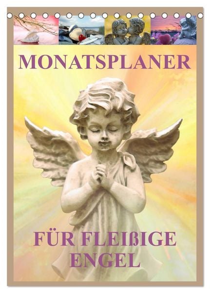 Monatsplaber für fleißige Engel (Tischkalender 2026 DIN A5 hoch), CALVENDO Monatskalender