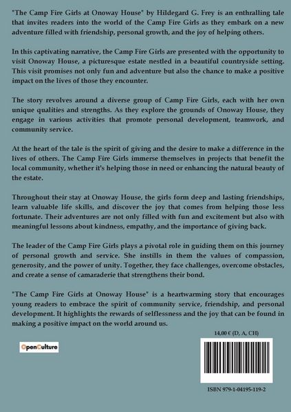 Produktbild: The Camp Fire Girls at Onoway House