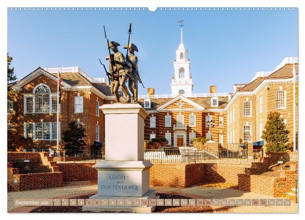 Produktbild: Delaware. Kleine Perle an der Ostk&uuml;ste der USA (hochwertiger Premium Wandkalender 2026 DIN A2 quer), Kunstdruck in Hochglanz