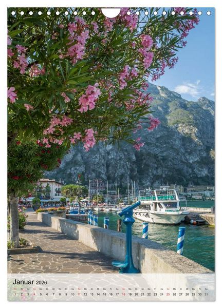 Produktbild: LIMONE SUL GARDA Unvergessliche Momente (Wandkalender 2026 DIN A4 hoch), CALVENDO Monatskalender