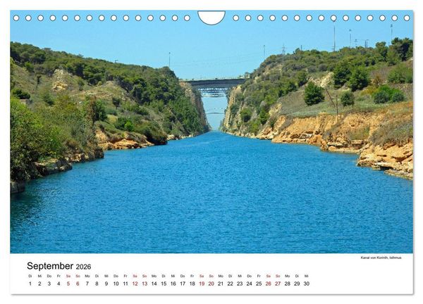 Produktbild: Reise nach Athen (Wandkalender 2026 DIN A4 quer), CALVENDO Monatskalender