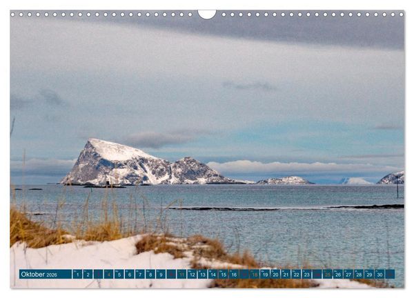 Produktbild: Von Troms&ouml; nach Sommaroy - Winter in Norwegen (Wandkalender 2026 DIN A3 quer), CALVENDO Monatskalender