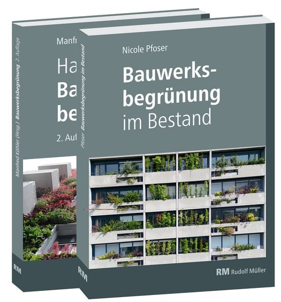 Produktbild: Buchpaket: Handbuch Bauwerksbegr&uuml;nung und Bauwerksbegr&uuml;nung im Bestand