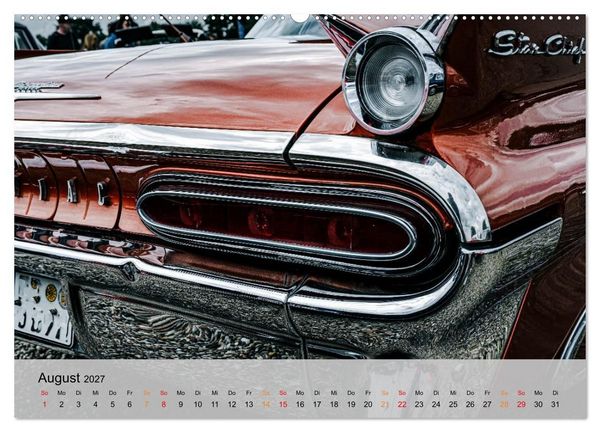 Produktbild: Pontiac Star Chief - Details voller Stil (Wandkalender 2027 DIN A2 quer), CALVENDO Monatskalender
