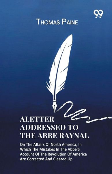 Produktbild: A letter Addressed To The Abbe Raynal