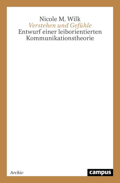 Produktbild: Verstehen und Gef&uuml;hle