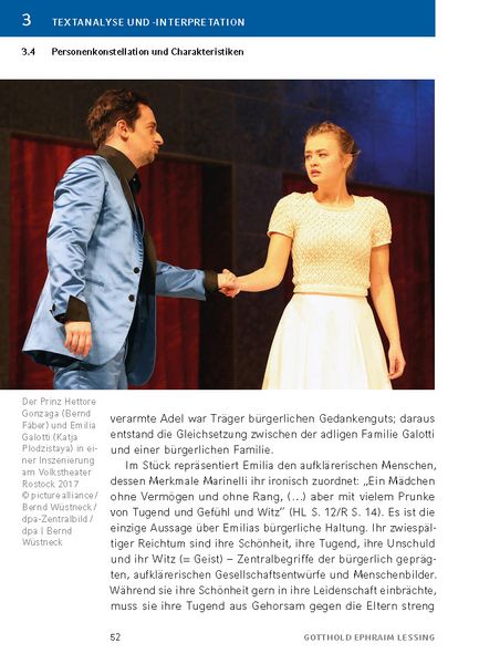 Produktbild: Emilia Galotti von Gotthold Ephraim Lessing