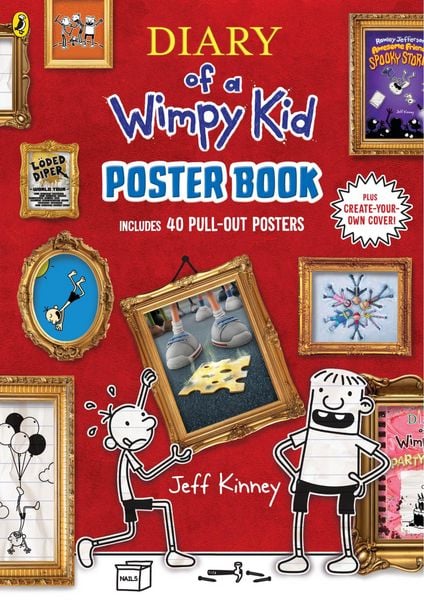 Produktbild: Diary of a Wimpy Kid Poster Book (Includes 40 Pull-Out Posters)
