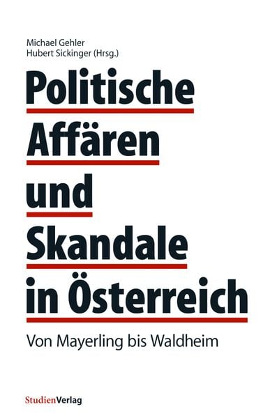 Produktbild: Politische Aff&auml;ren und Skandale in &Ouml;sterreich