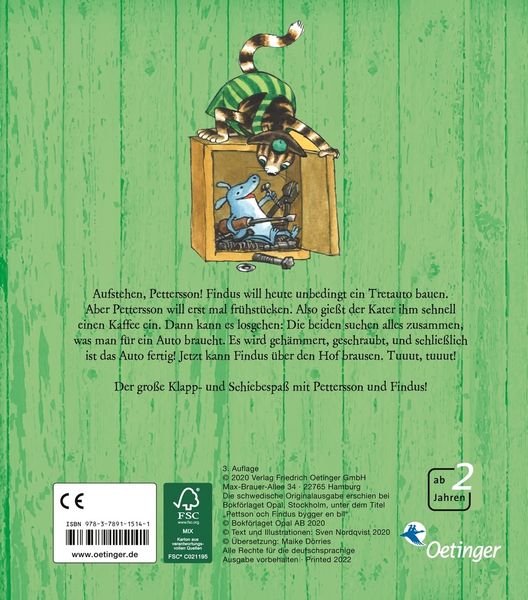 Produktbild: Pettersson und Findus bauen ein Auto