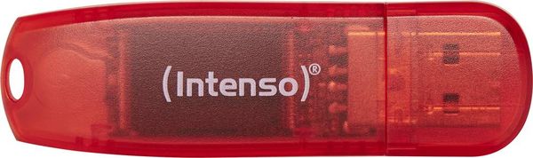 Intenso Rainbow Line USB-Stick 128GB Rot (transparent) 3502491 USB 2.0