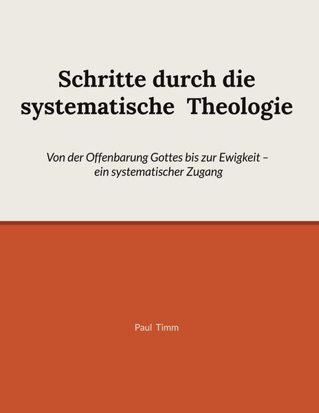 Produktbild: Schritte durch die systematische Theologie