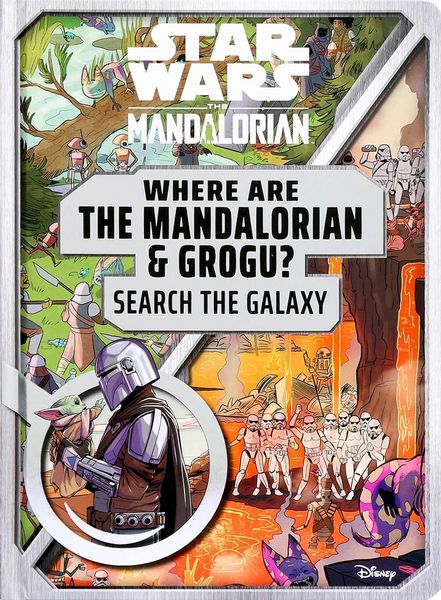 Produktbild: Star Wars: Where Are the Mandalorian and Grogu? Search the Galaxy - Search and Find Children's Book (Officially Licensed)