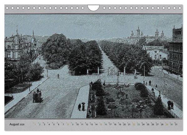 Produktbild: Hannover, alte Aufnahmen neu interpretiert. (Wandkalender 2026 DIN A4 quer), CALVENDO Monatskalender