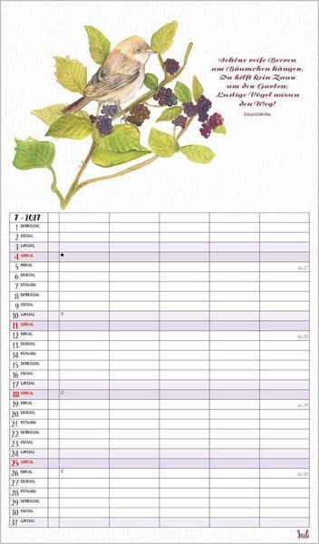 Produktbild: NaturLiebe 2027