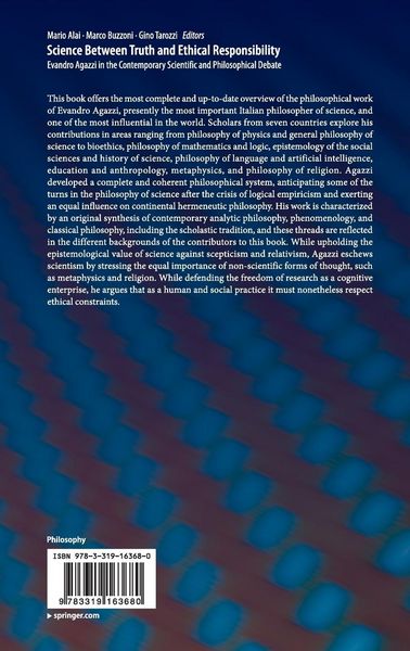Produktbild: Science Between Truth and Ethical Responsibility