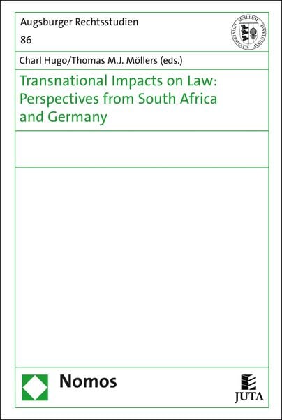 Produktbild: Transnational impacts on law: perspectives from South Africa and Germany