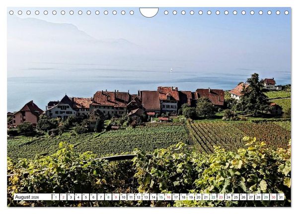 Produktbild: Aktiviere Sehns&uuml;chte Reiseziele in der Schweiz (Wandkalender 2026 DIN A4 quer), CALVENDO Monatskalender