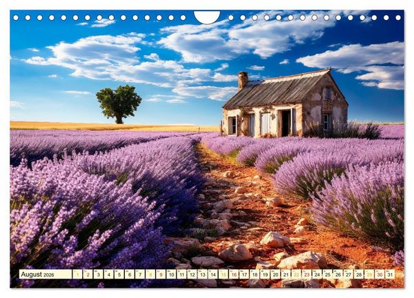 Produktbild: Provence Urlaubstr&auml;ume (Wandkalender 2026 DIN A4 quer), CALVENDO Monatskalender