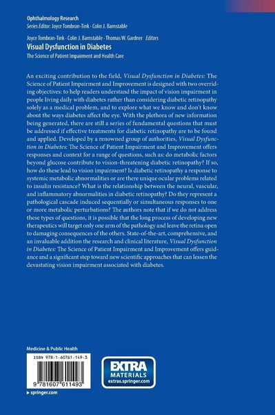 Produktbild: Visual Dysfunction in Diabetes