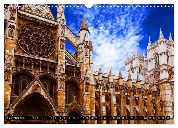 Produktbild: London &bull; Impressionen (Wandkalender 2026 DIN A3 quer), CALVENDO Monatskalender