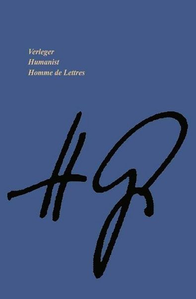 Produktbild: Verleger . Humanist Homme de Lettres