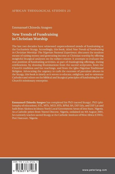 Produktbild: New Trends of Fundraising in Christian Worship