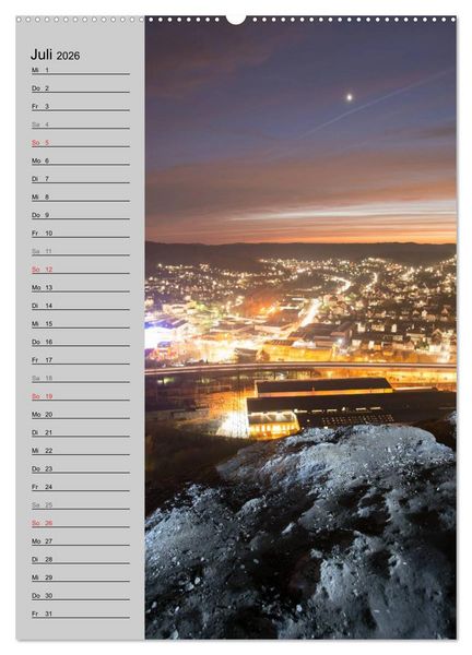 Produktbild: Traumhaftes Siegerland 2026 (hochwertiger Premium Wandkalender 2026 DIN A2 hoch), Kunstdruck in Hochglanz