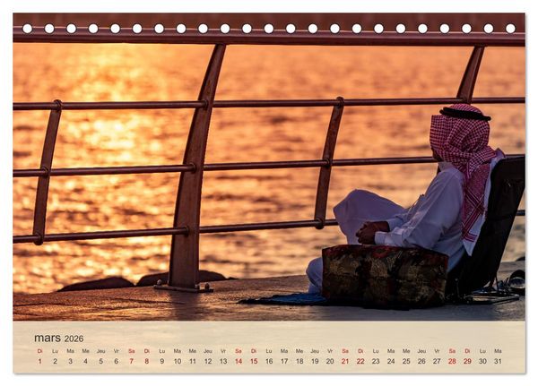 Produktbild: Arabie Saoudite - Royaume des fascinations (Calendrier de bureau 2026 DIN A5 vertical), CALVENDO calendrier mensuel